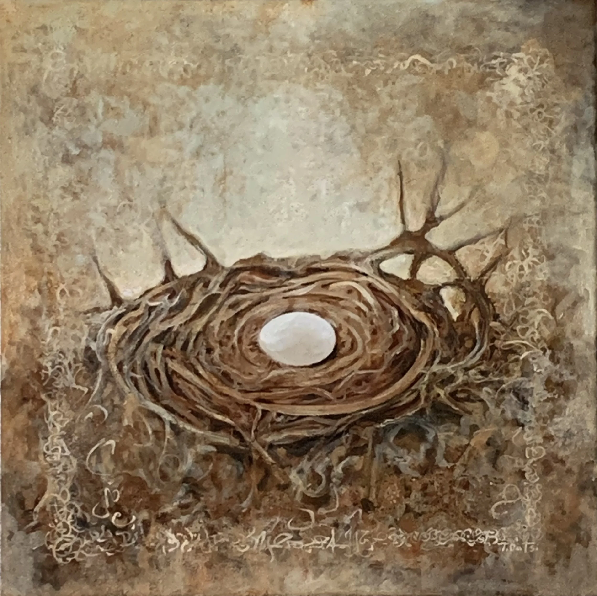 Great Resolve, oil on canvas