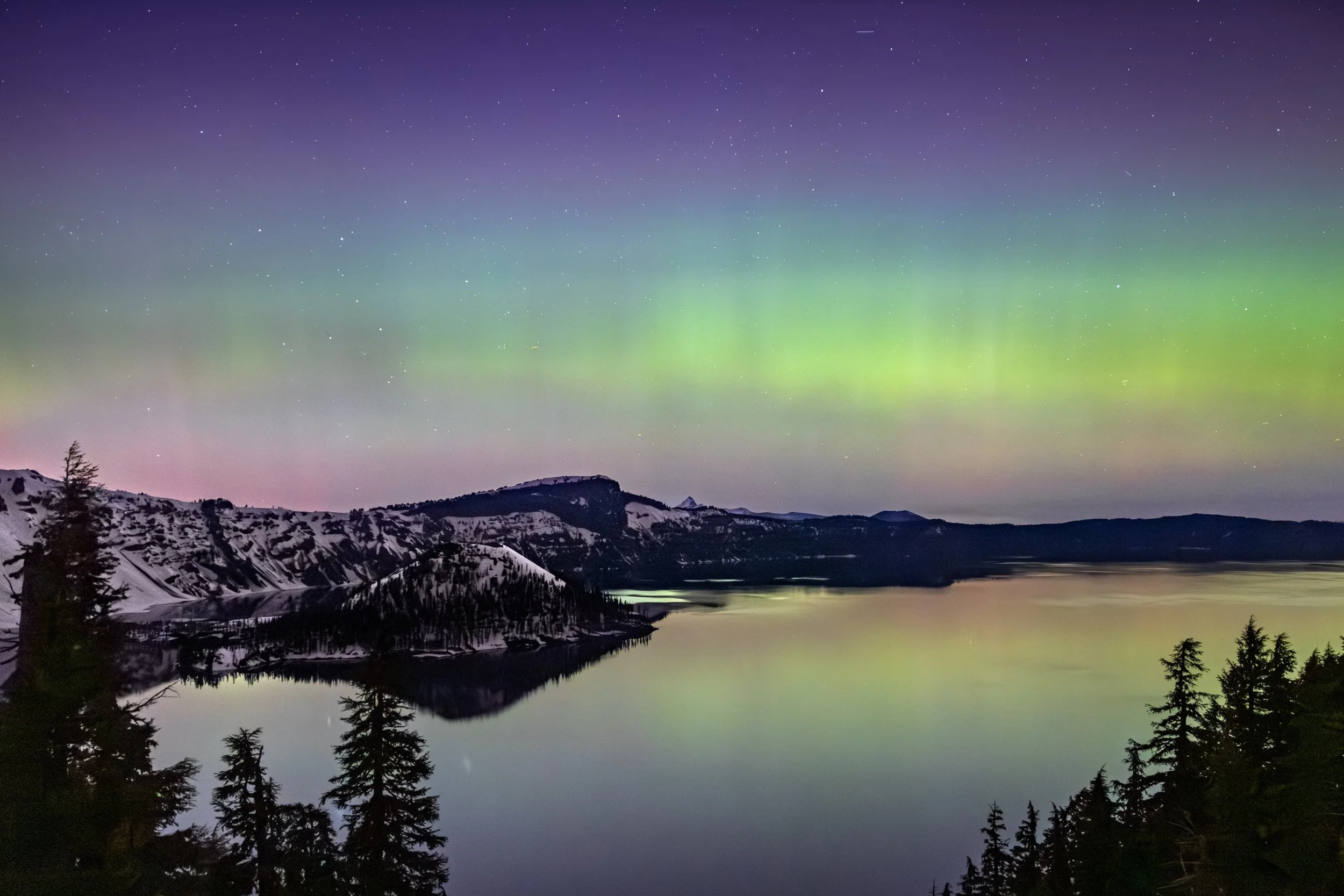 Strange Lights over Crater Lake