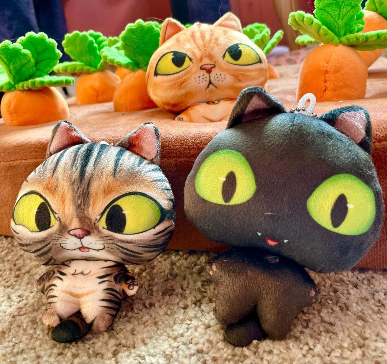 Plush Kitty Keychains!