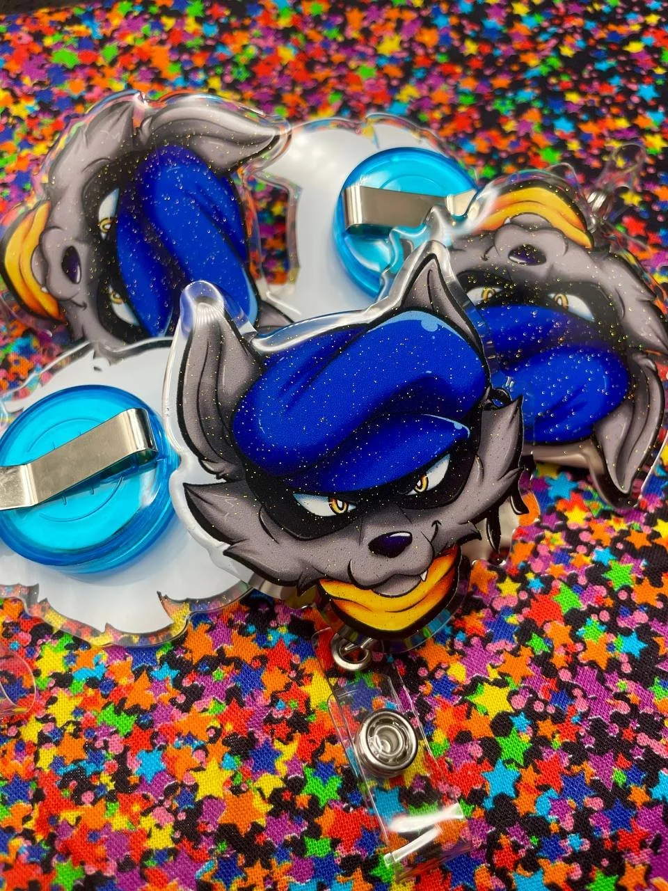 Badge Reel Clips: Sneaky Thief