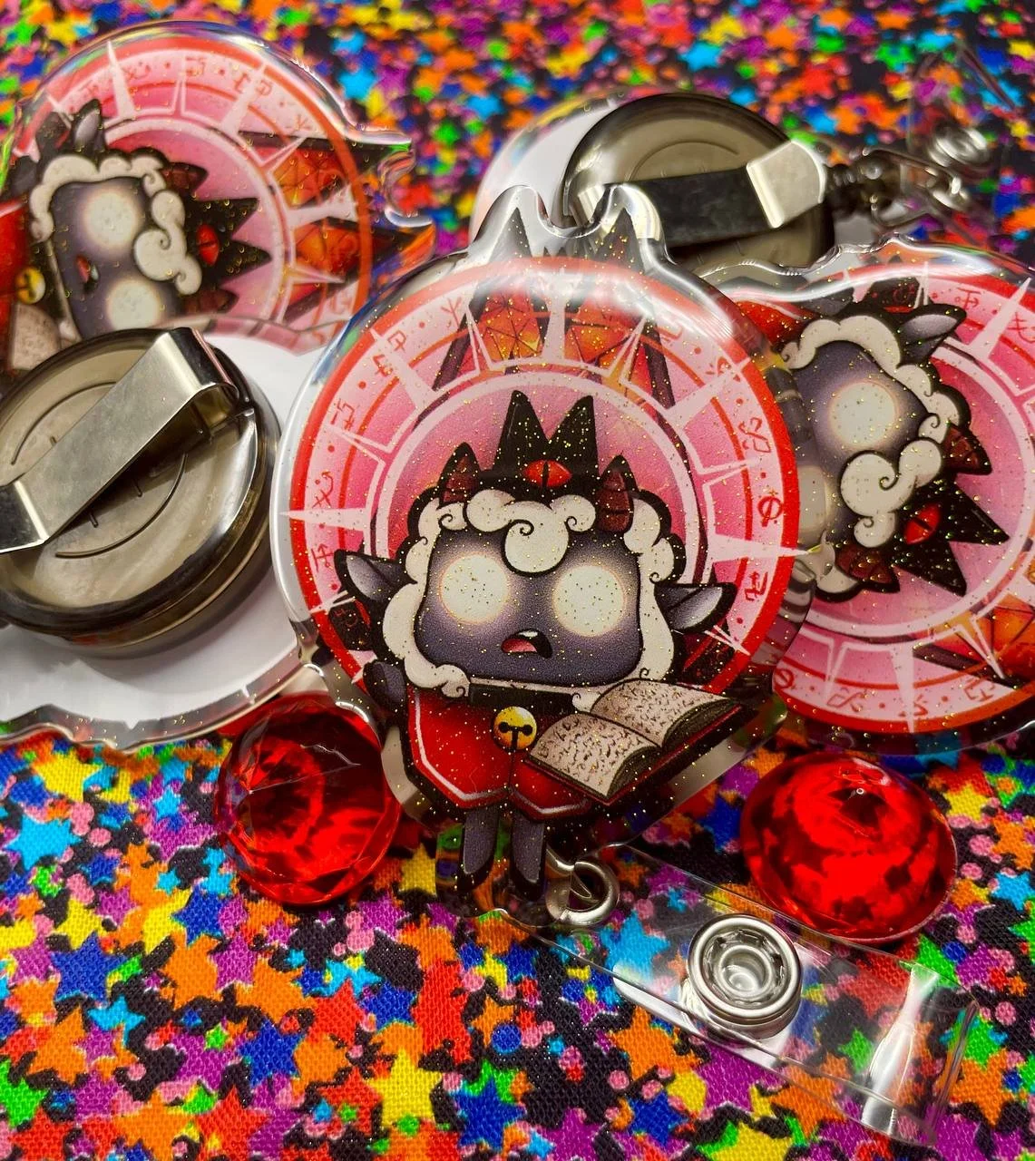 Badge Reel Clips: Cult Leader