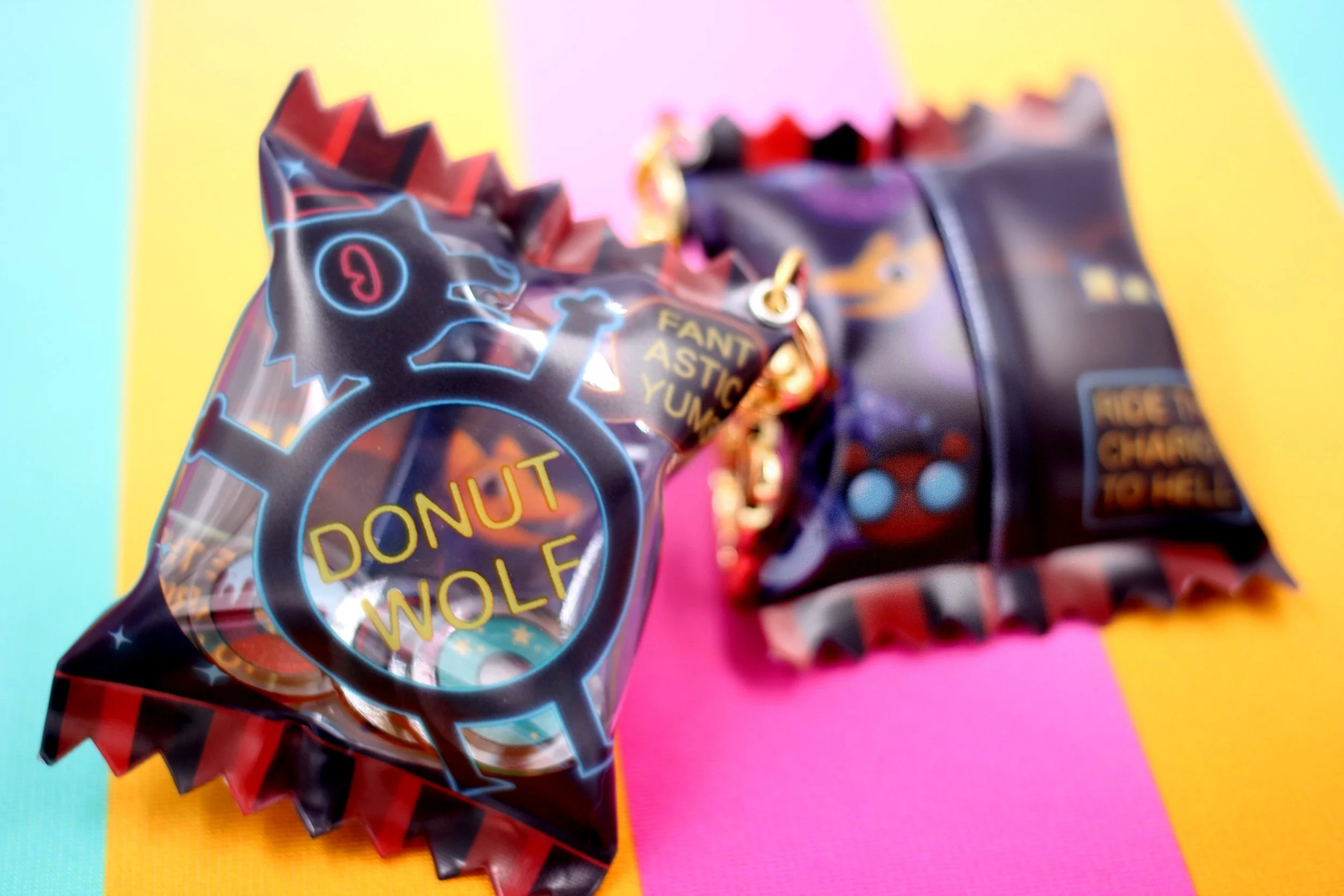 Donut Wolf Mini Donuts Candy Bag Charm.