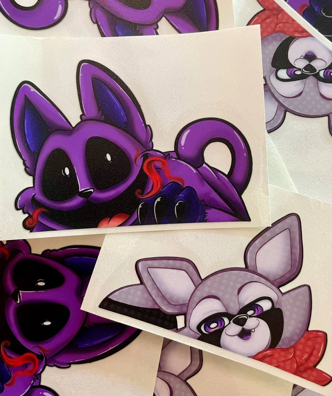 Video Game Peekers: Raccoon, Nightmare Cat