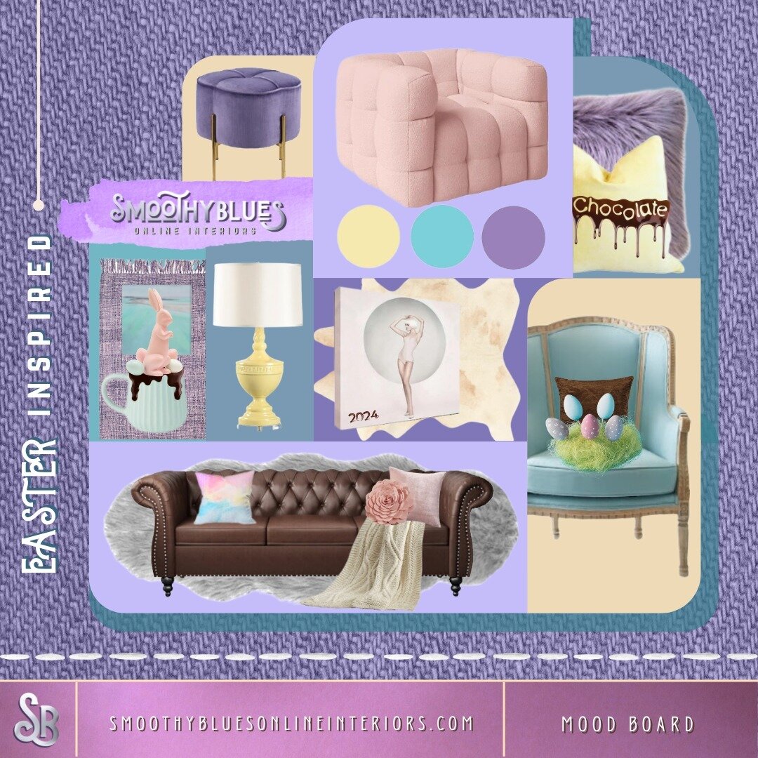 🍩🍩🍩 Did you know browns are trending in 2024? It turns out CHOCOLATE brown works really well with pastels! 

🐇 Brown is an awesome choice for layering with pillows, rugs, ottomans, or whatever you would like.

🍩 IT'S DELECTABLY VERSATILE!! 🍩

?