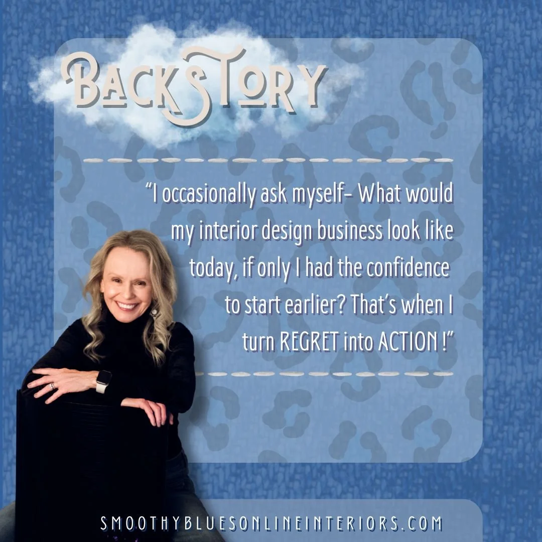 Wishing I had, get's me absolutely nowhere. When negative thoughts start swirling around in my head-shoulda...woulda...coulda, that's when I know it's time to give myself a swift kick in the butt!

Yah, it's true- if I had started sooner, I KNOW, I c
