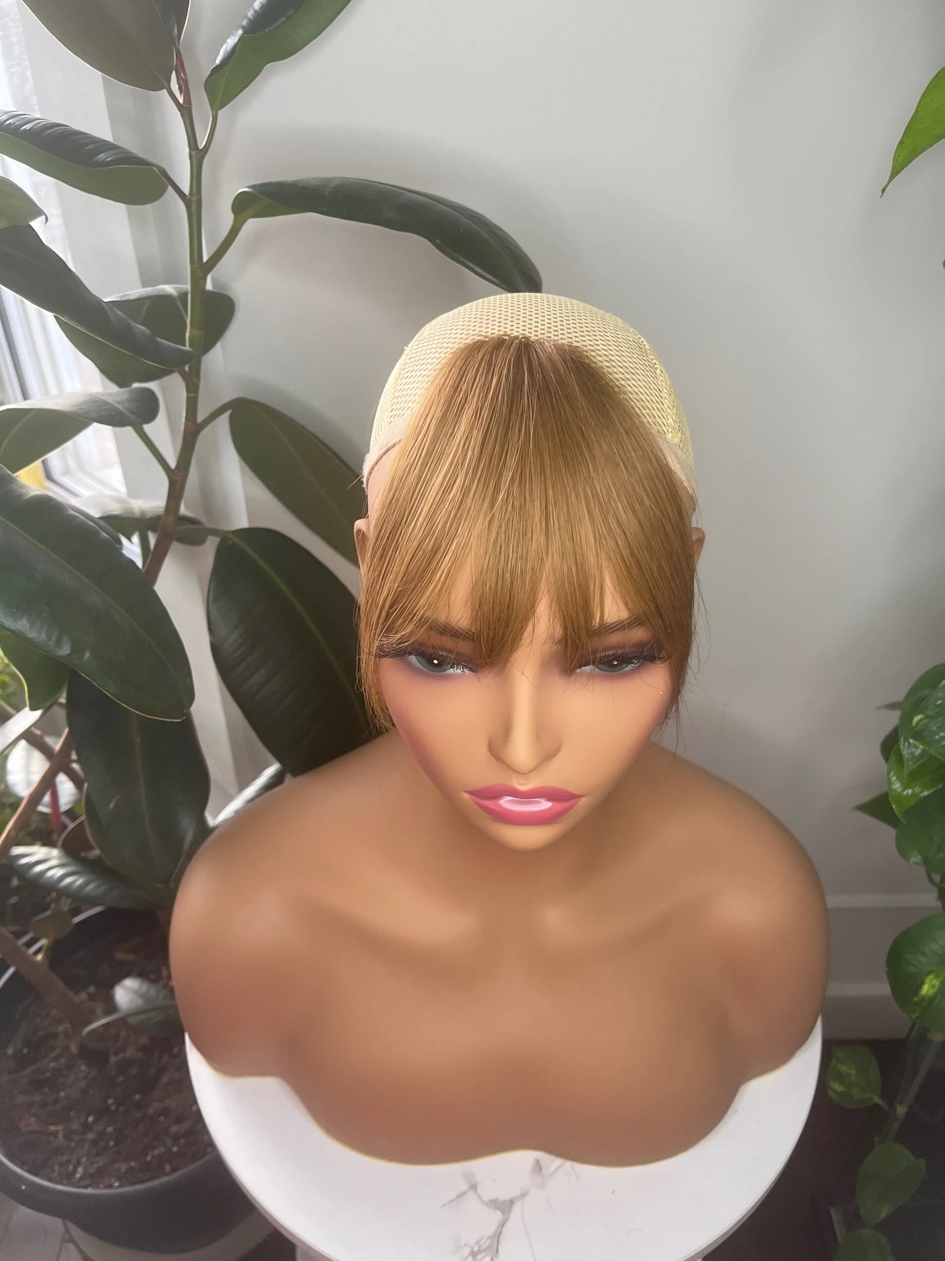 Dark Brown Brunette Clip In Bangs Human Hair Extension Hairpiece Flawless Lengths Ottawa Flawless Lengths