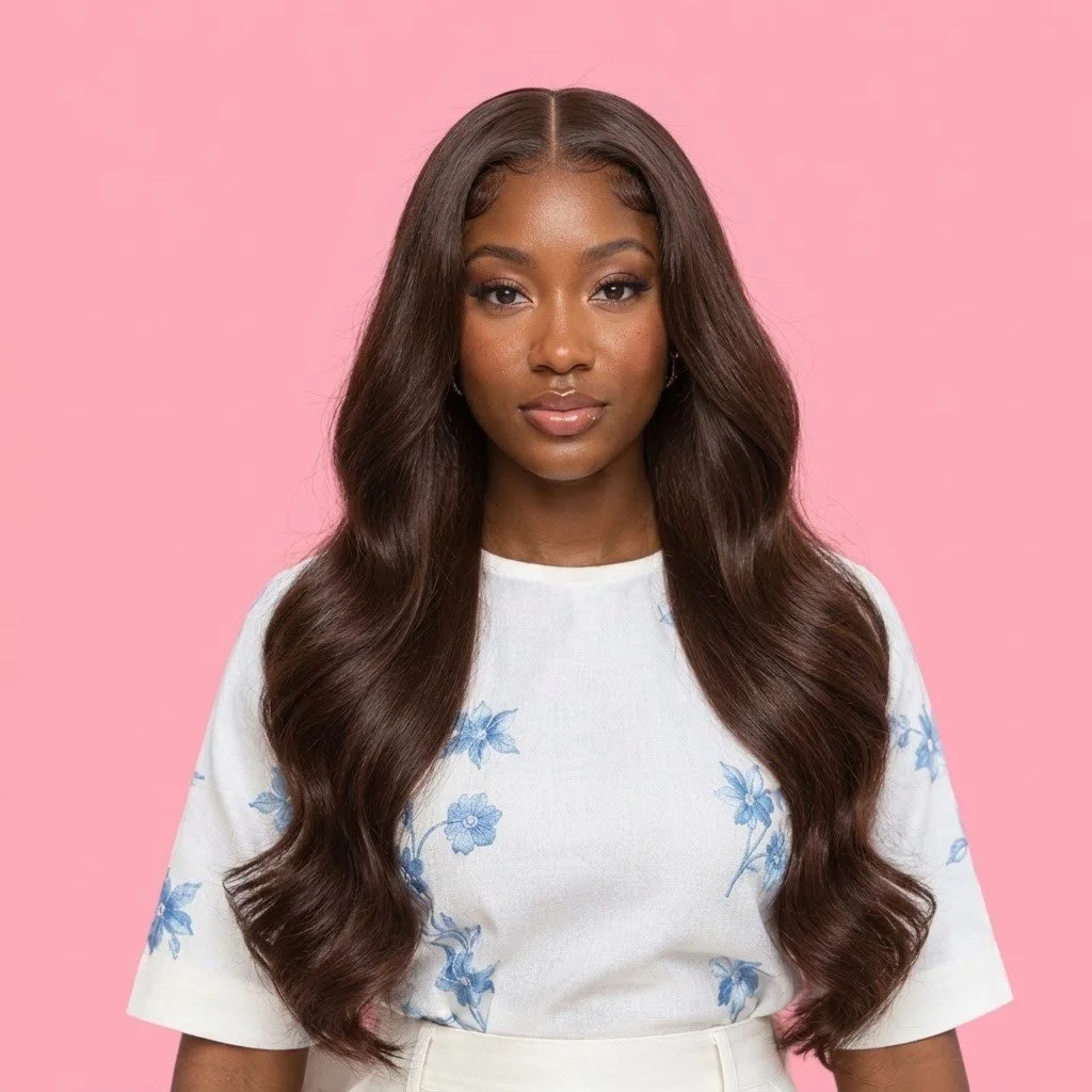 (#3) Semi-Custom Chocolate Brown Wig