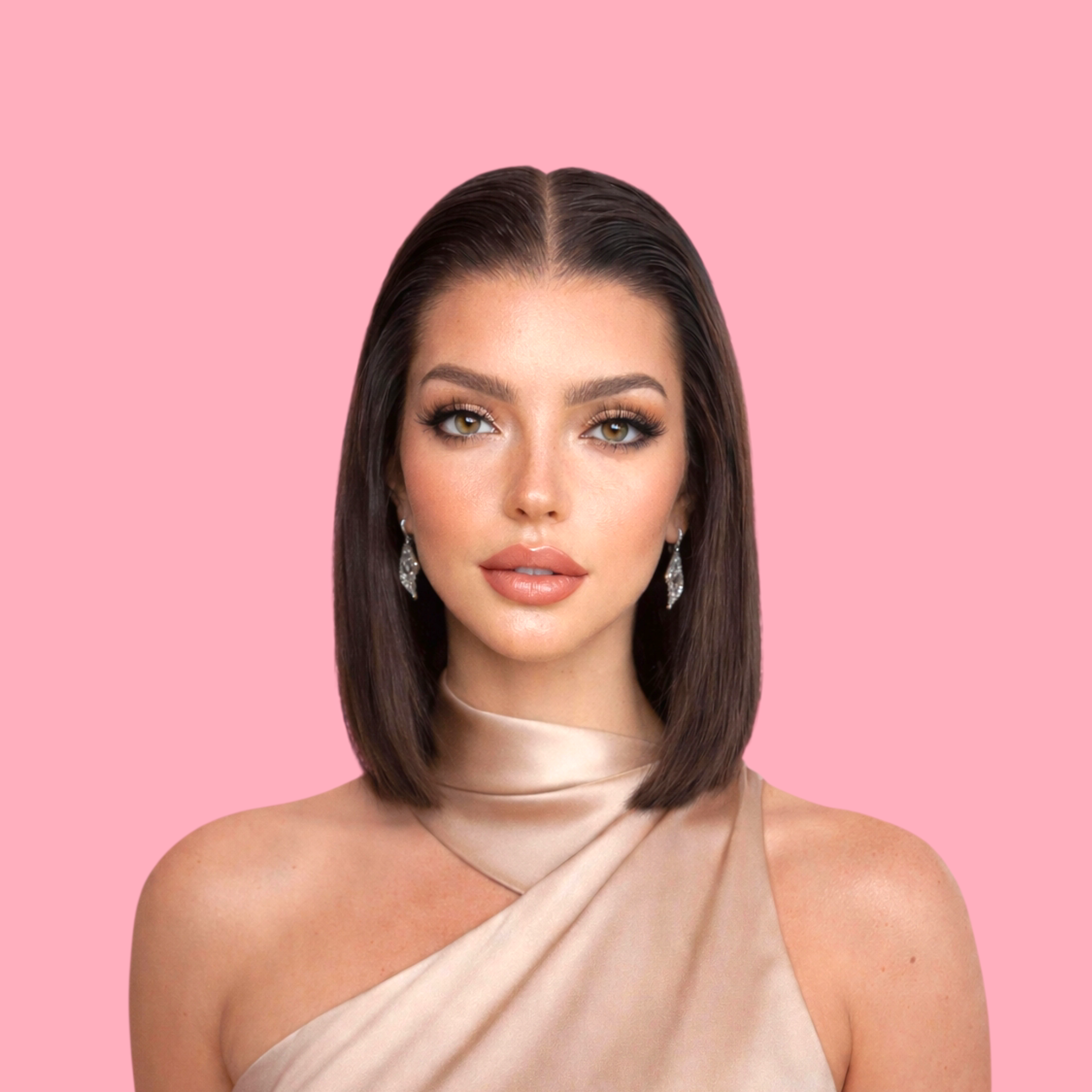 (1b) Semi-Custom Short Virgin Hair