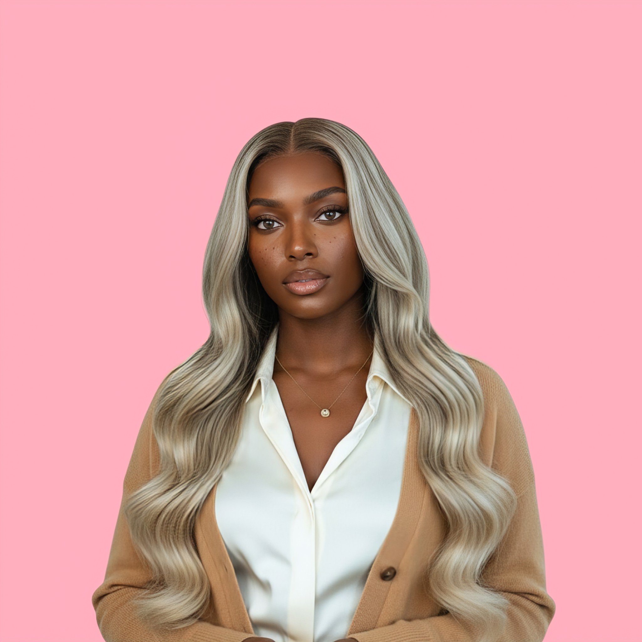 (#N231-1) Semi-Custom Straight Virgin Hair Blonde