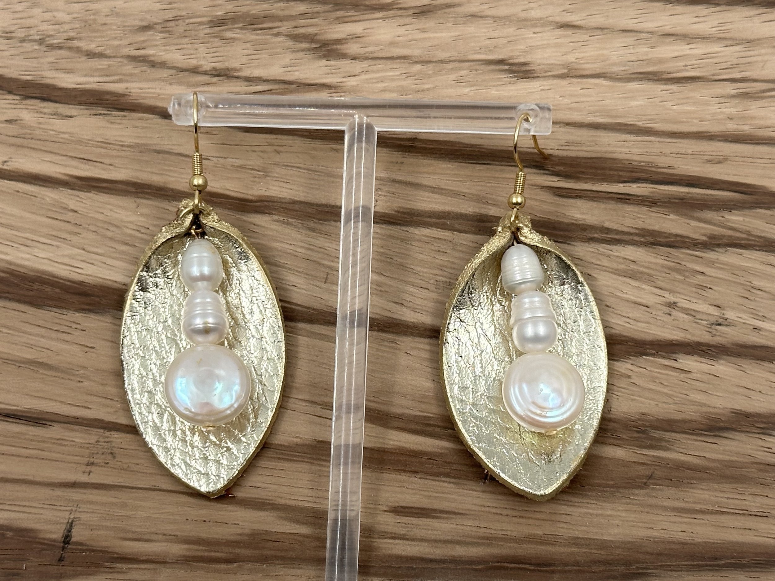 Leather Earings