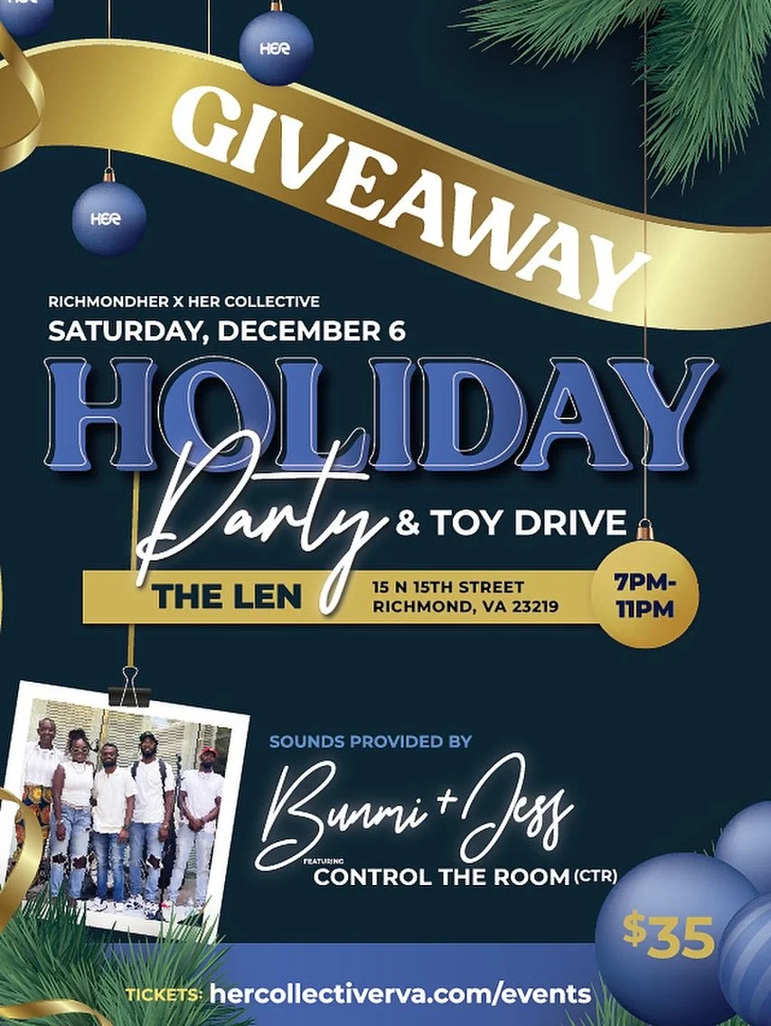 //GIVEAWAY 🗣️💙

During our membership meeting last night, we talked about Giving Tuesday and our commitment to supporting our community.  In the spirit of the season, we've decided to release a few limited FREE tickets for our Holiday Party!💙

We 