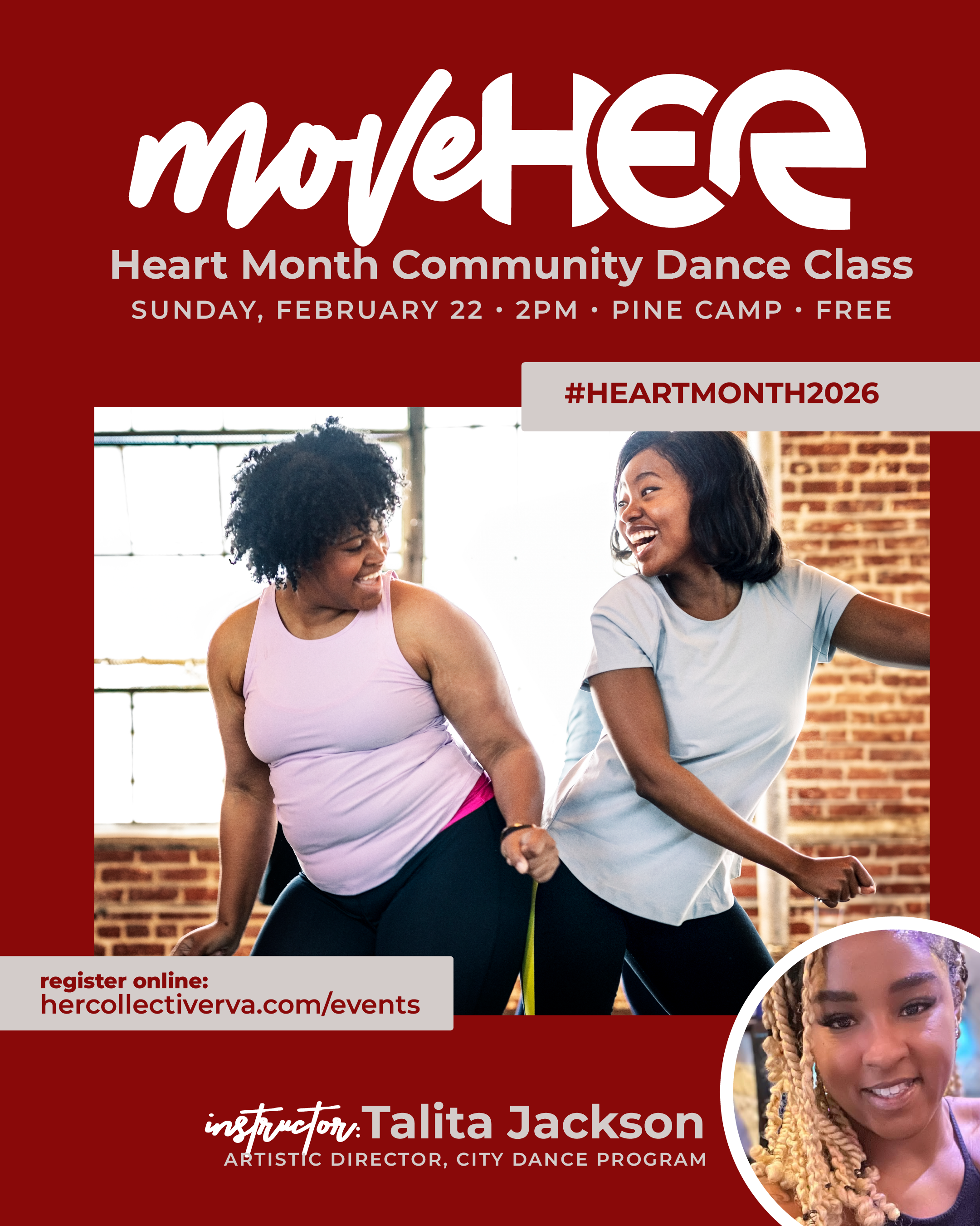 Heart Month | FREE Community Dance Class