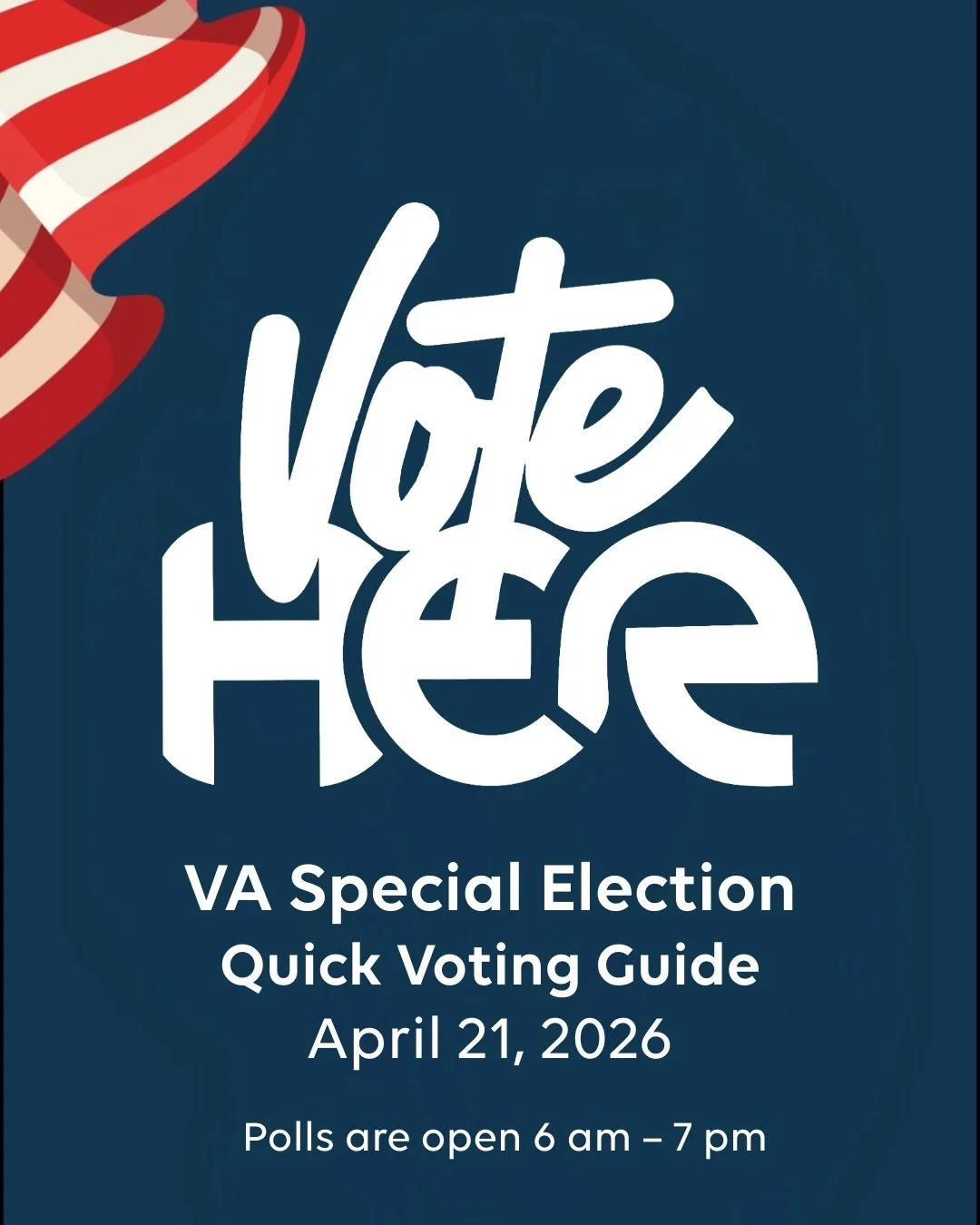 Today is a Special Election Day in Virginia 🗳️

Today is a remindHER that our voices matter, even outside of the major election cycles.

Fair representation doesn&rsquo;t happen by accident.  Conversations around things like gerrymandering remind us