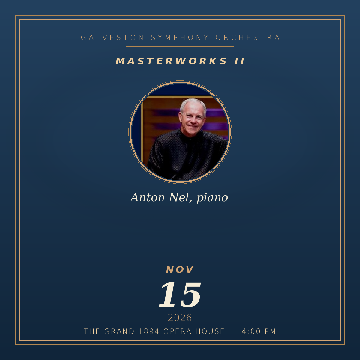 Masterworks II: Anton Nel, piano