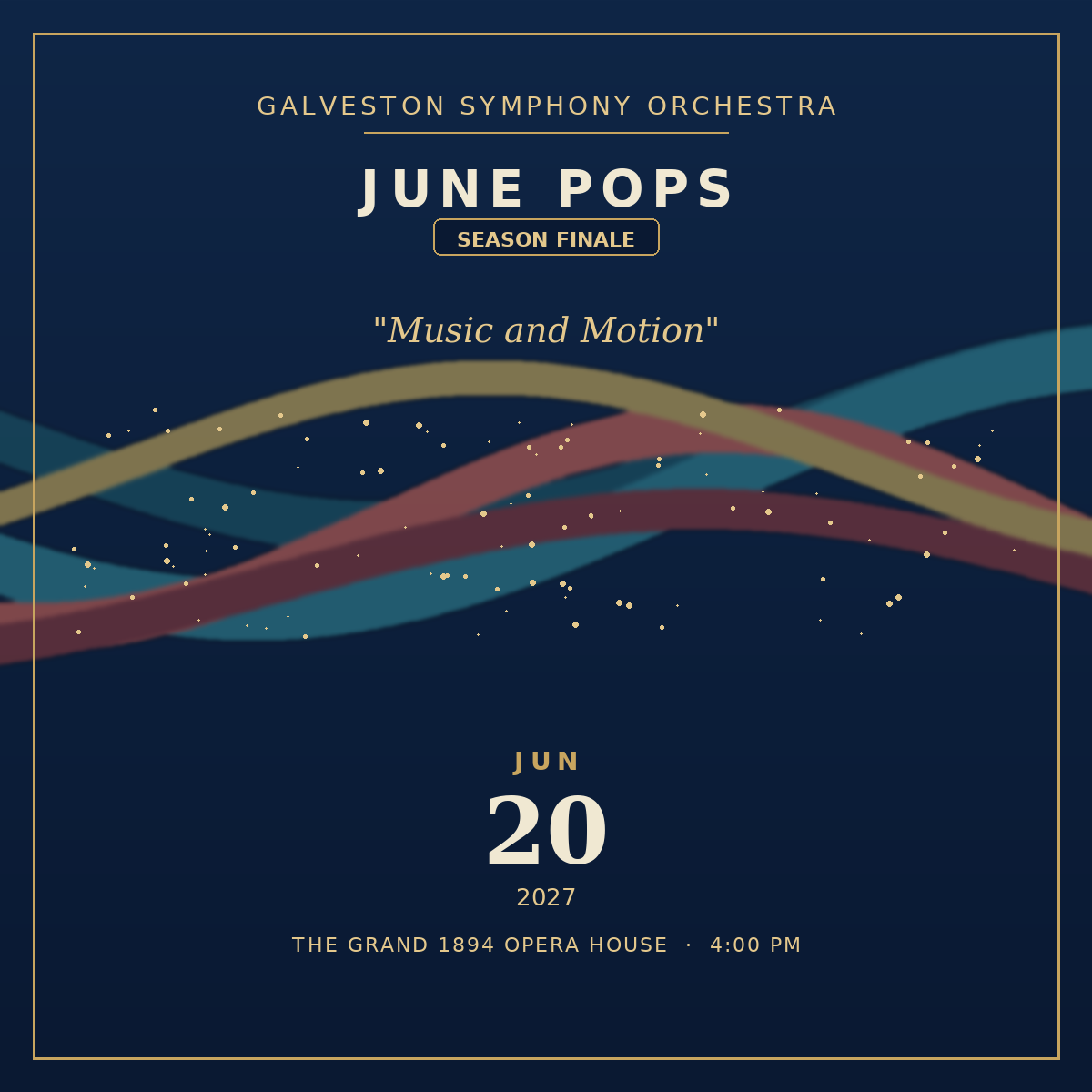 June Pops:  Music and Motion (Season Finale)