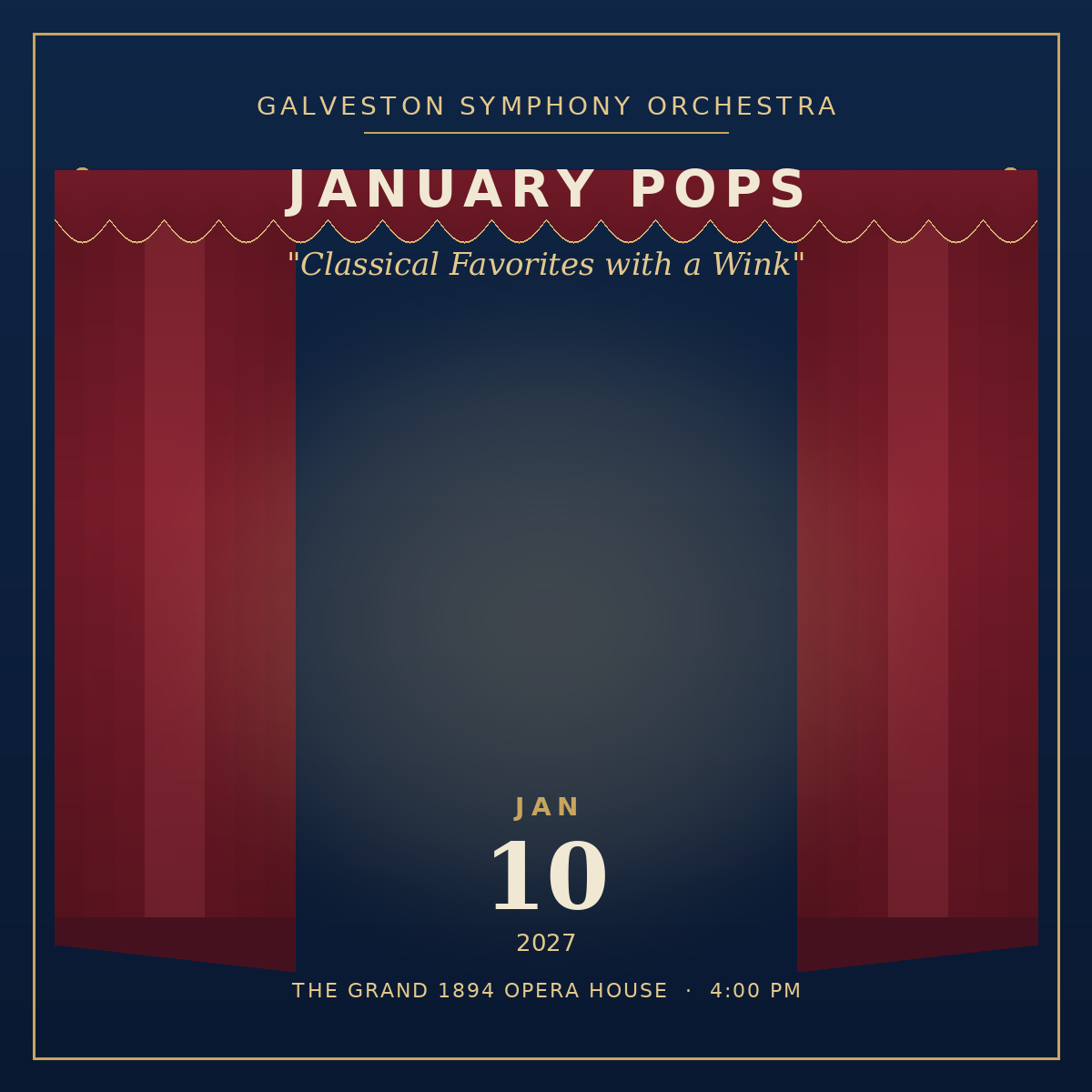 January Pops:  Classical Favorites with a Wink