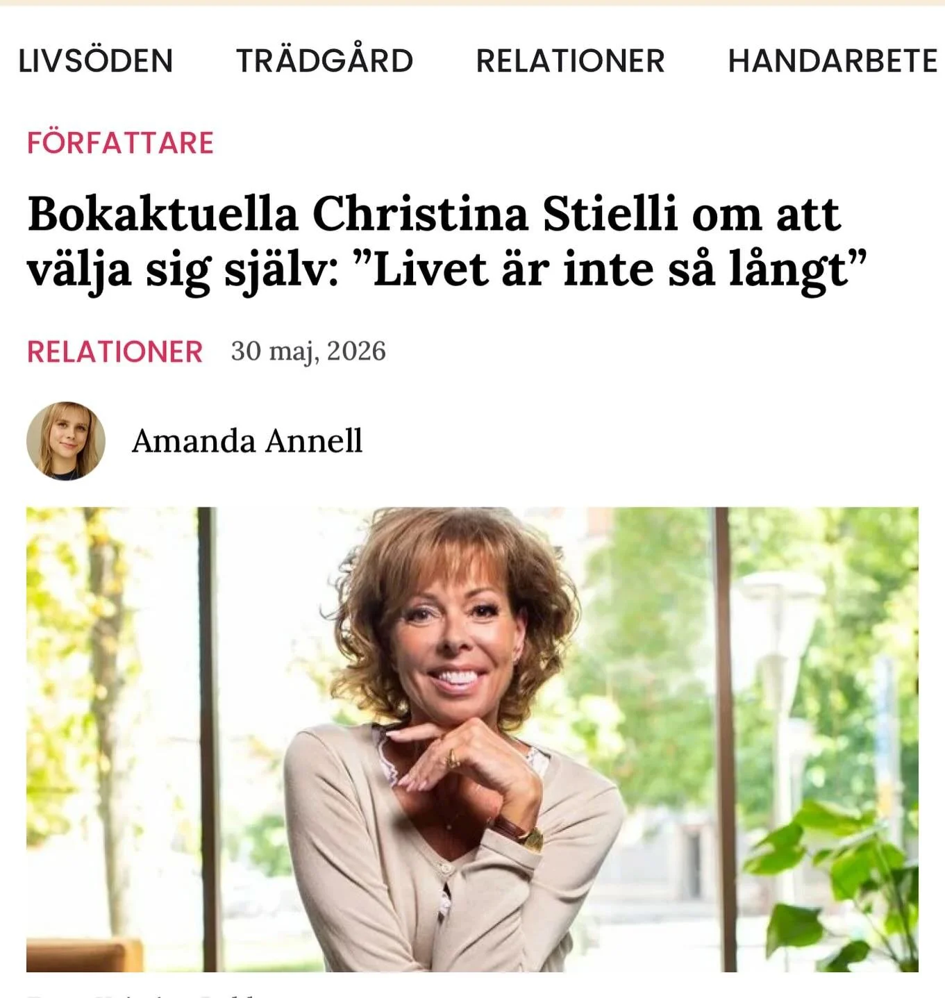 L&auml;nk i stories! Tack @allas.se 🥳