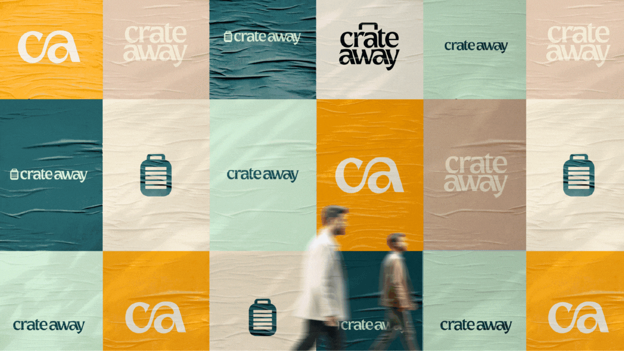 Crate Away | Brand Identity + Shopify