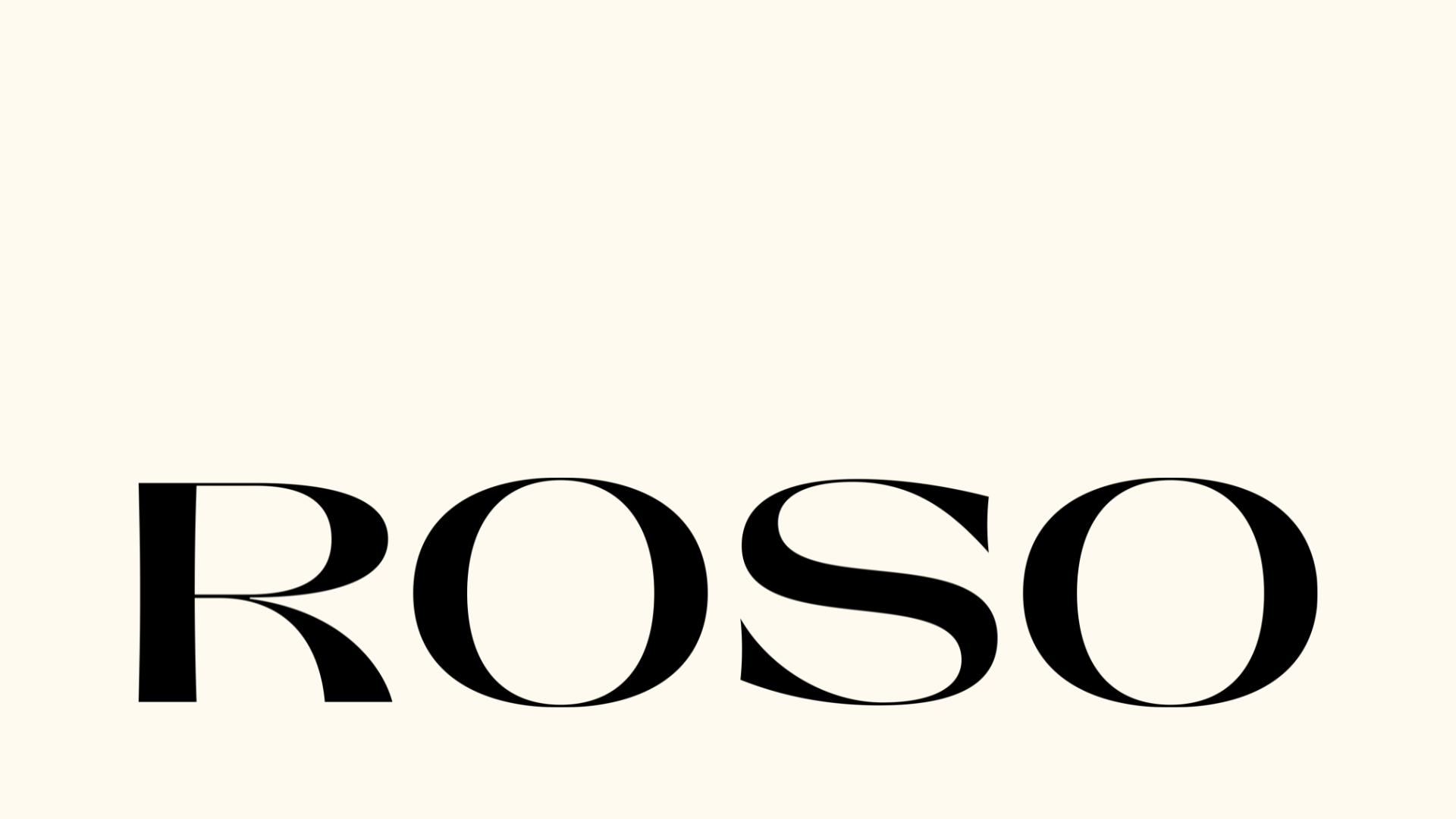 ROSO | Brand Identity