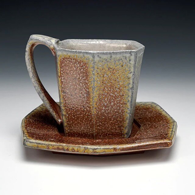 I have a collection of soda fired pots in the Sodium Flux exhibition at the Red Lodge Clay Center. The exhibition can be seen online at www.redlodgeclaycenter.com. #redlodgeclaycenter #sodafiredceramics