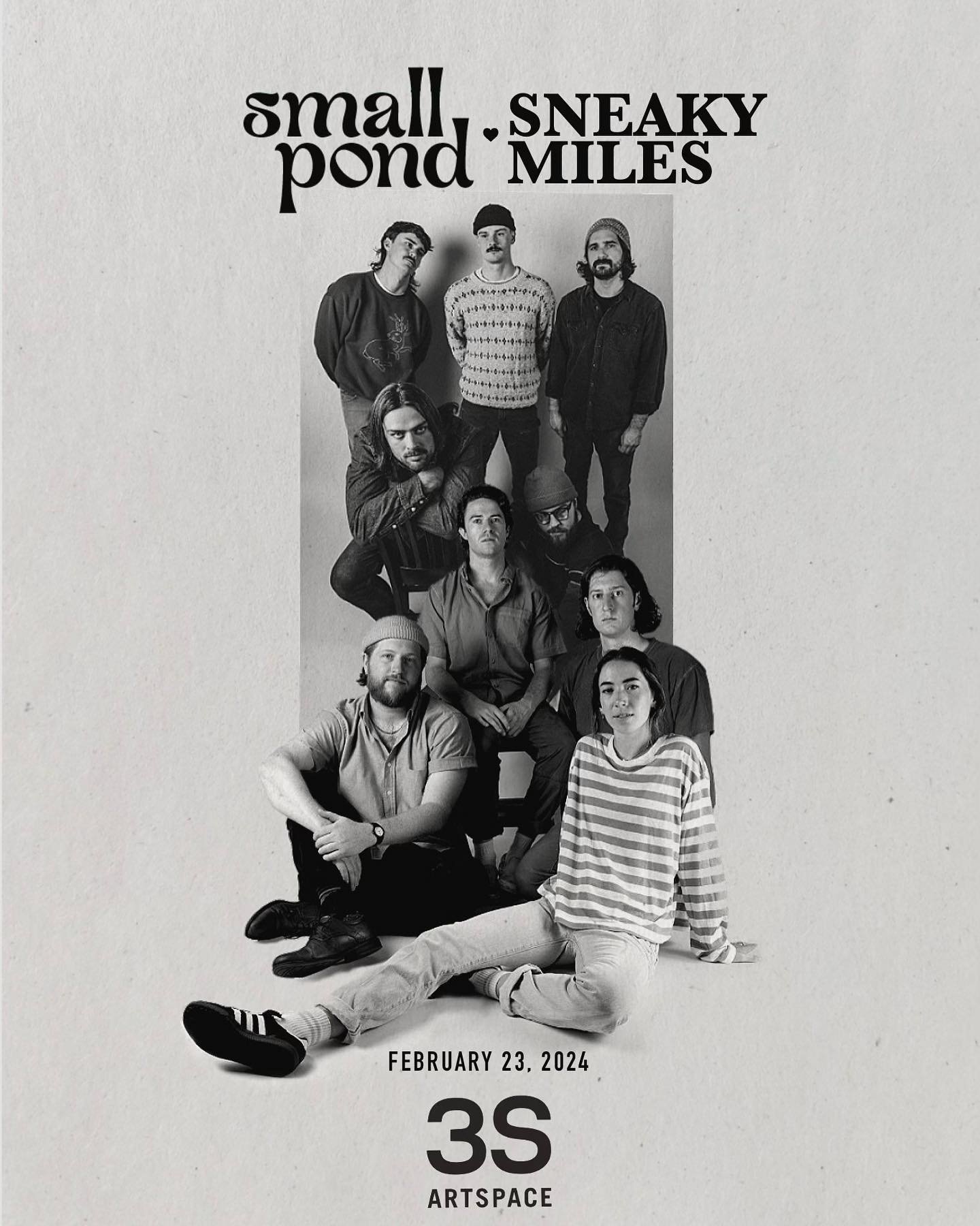 next show is 2/23 with buddies and pals @sneakymiles at @3sartspace 
this is gonna be a fun one don&rsquo;t miss it!!