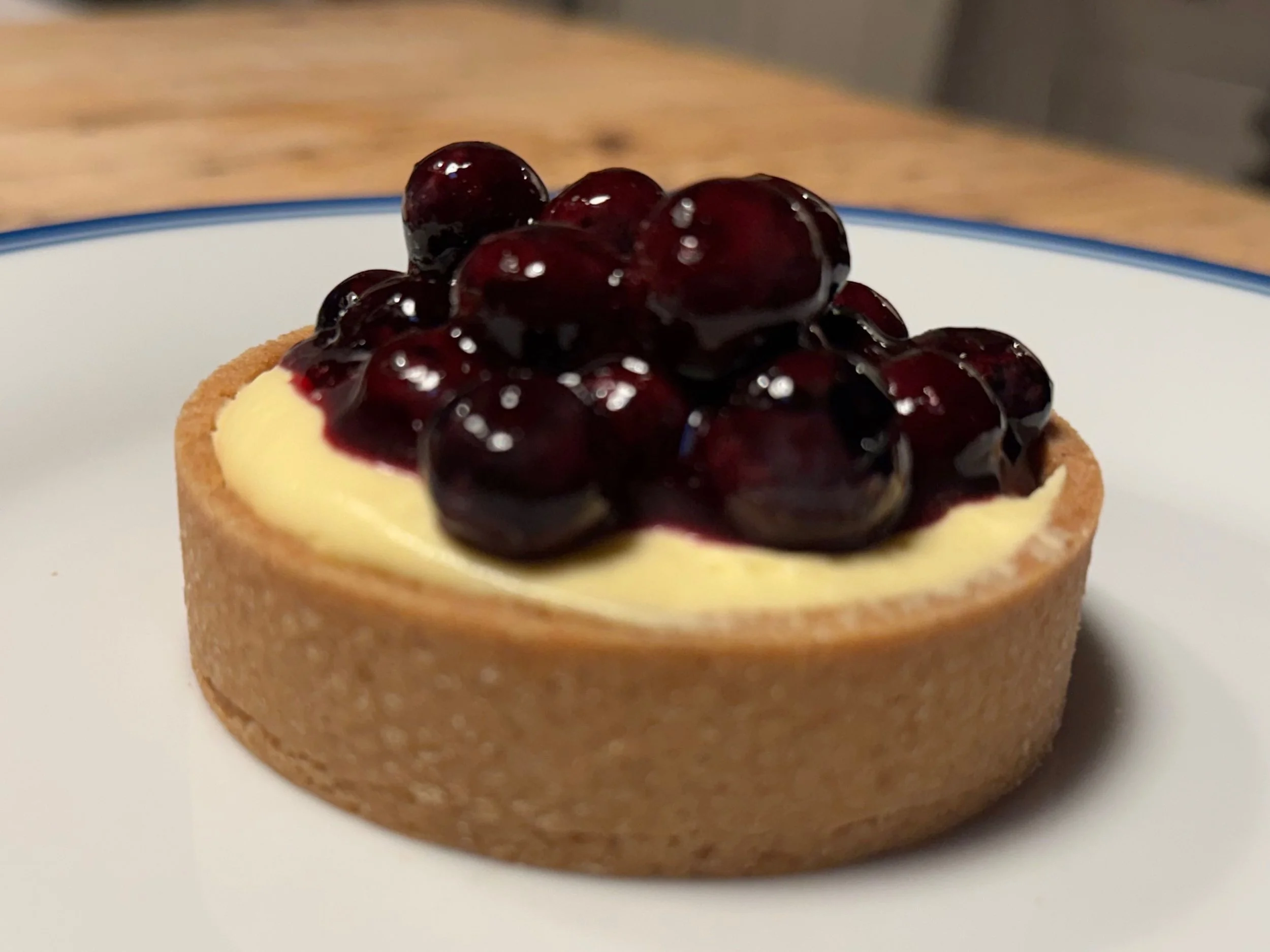Myles Atherton | Gram Formage Blanc with Blueberry