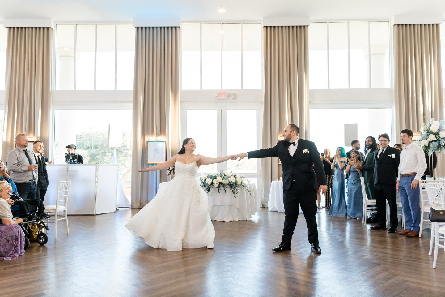 That first dance feeling!

Venue: @theclubatwestonhills 
Planner/Coordinator: @urbanicaevents 
Photography: @nicolefalcophotography 
Videography: @yourweddingdayfilm 
Florals: @artofflowersweston 
HMUA: @kissthismakeup 
Dress: @zolakeller 
Entertainm