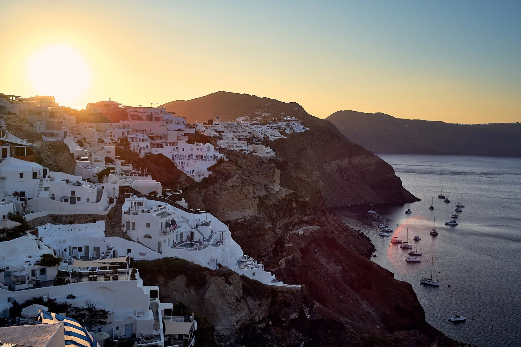 Sunrise Over Oia, Santorini