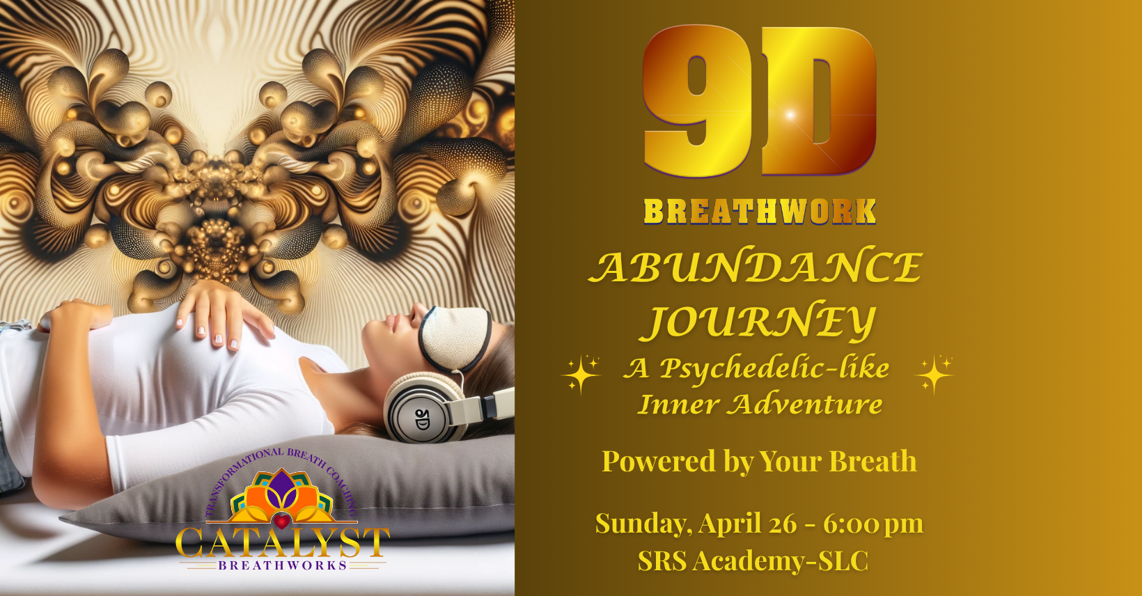 SRS Academy-SLC 9D Breathwork: Abundance Journey