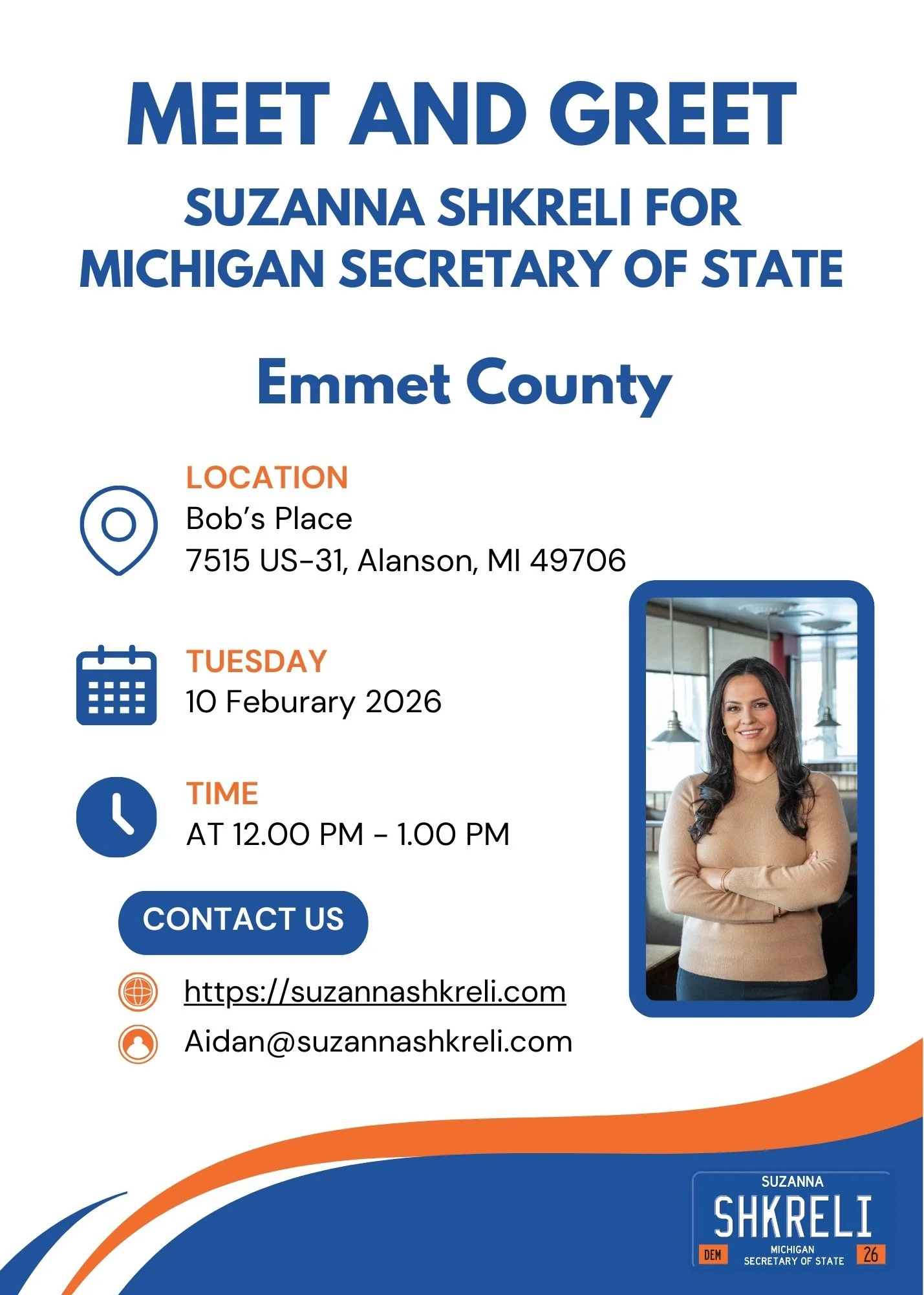 Suzanna Shkreli meet and greet paper