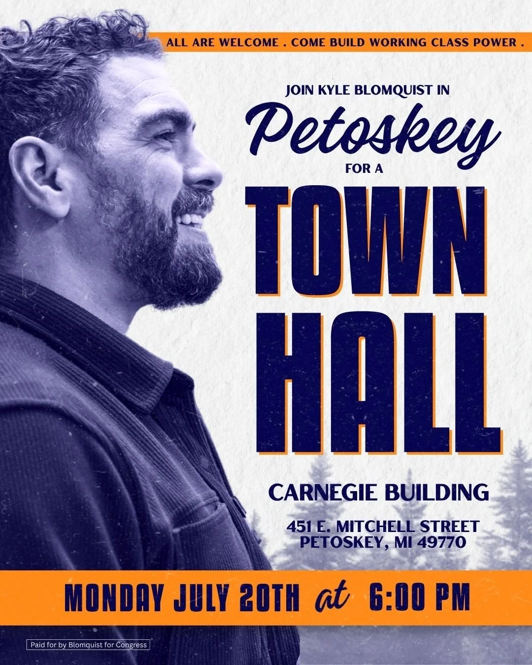 Kyle Blomquist town hall 2026-07-20