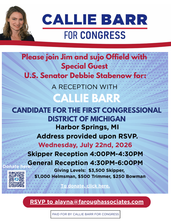 Callie Barr fundraiser flyer
