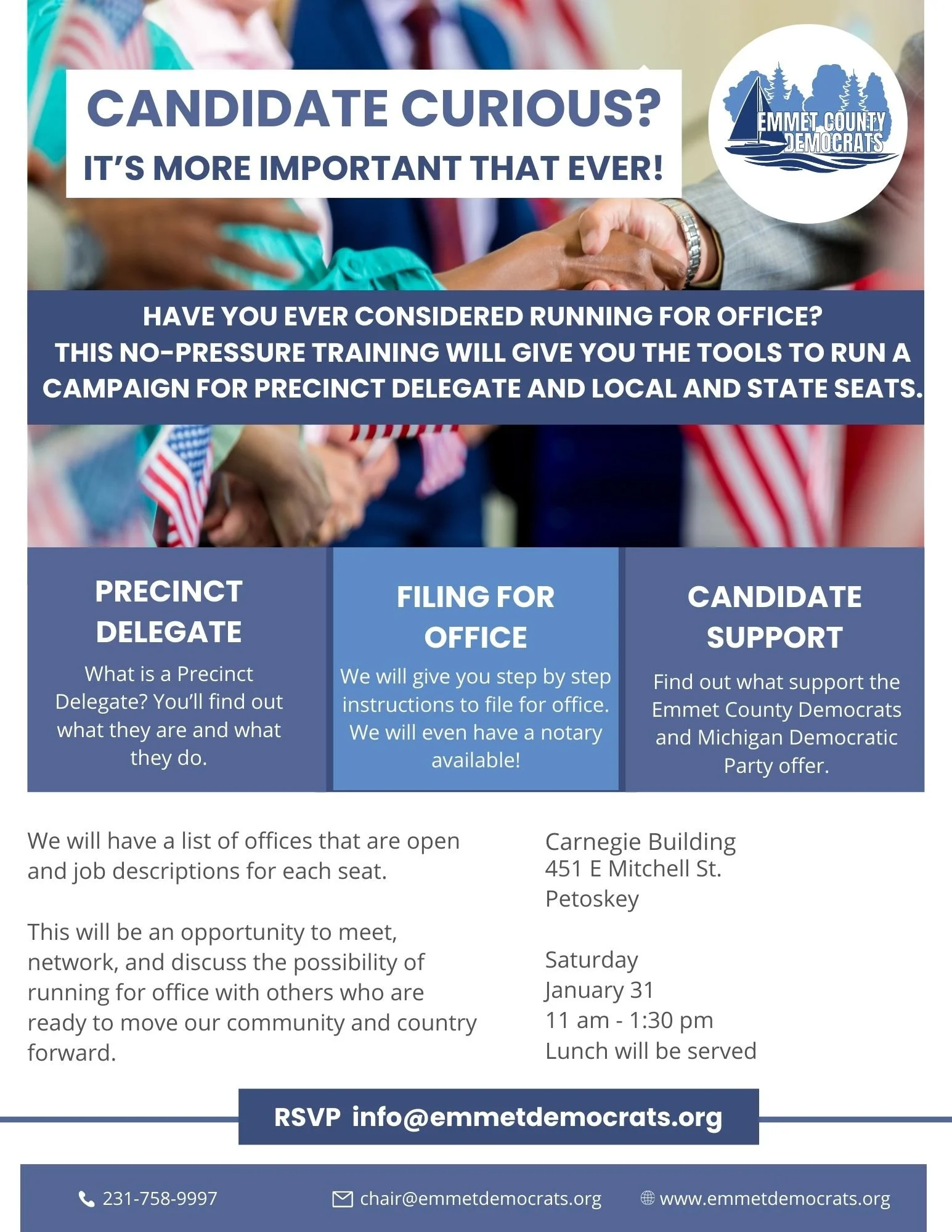 Candidate Curious flyer