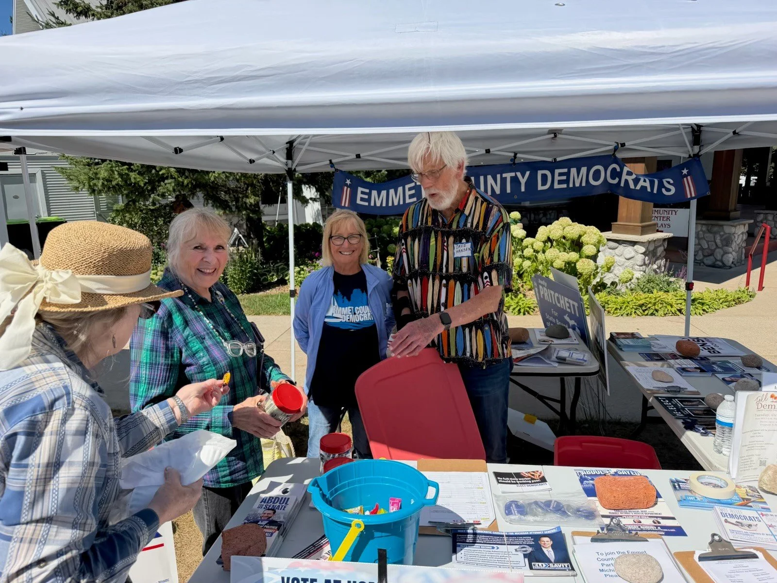 2026 Dem Tent at Fair