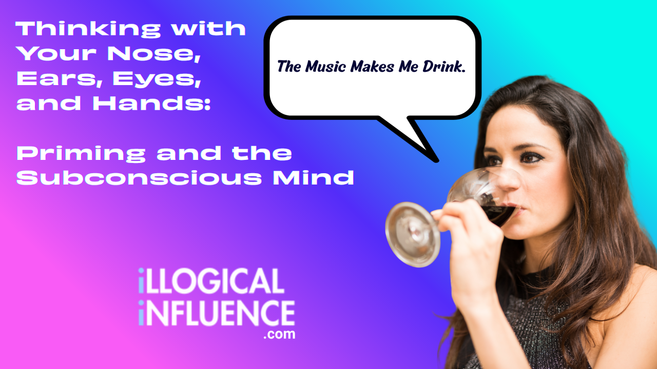 Thinking with Your Nose, Ears, Eyes, and Hands: Priming and the Subconscious Mind