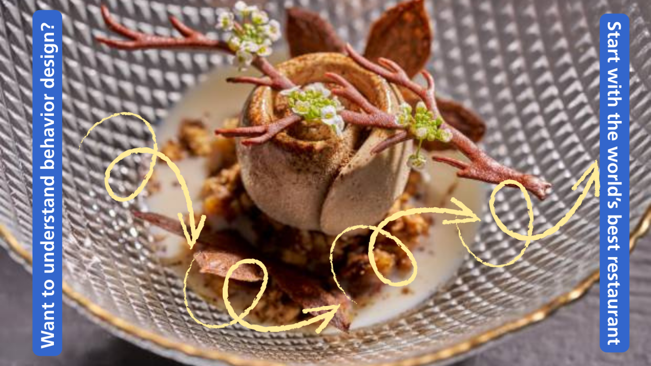 Want to understand behavior design? Start with the world’s best restaurant