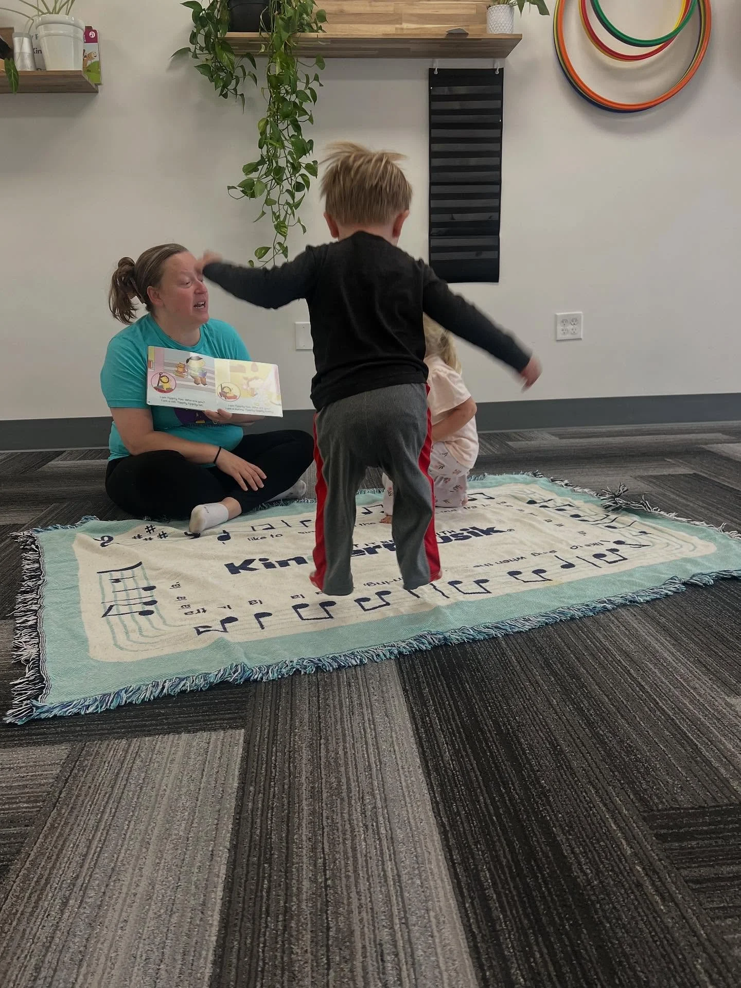 Jumping for joy at music class 🤗 

#Kindermusik #BeyondArtsAndMusic #MusicForToddlers #BexleyOhio