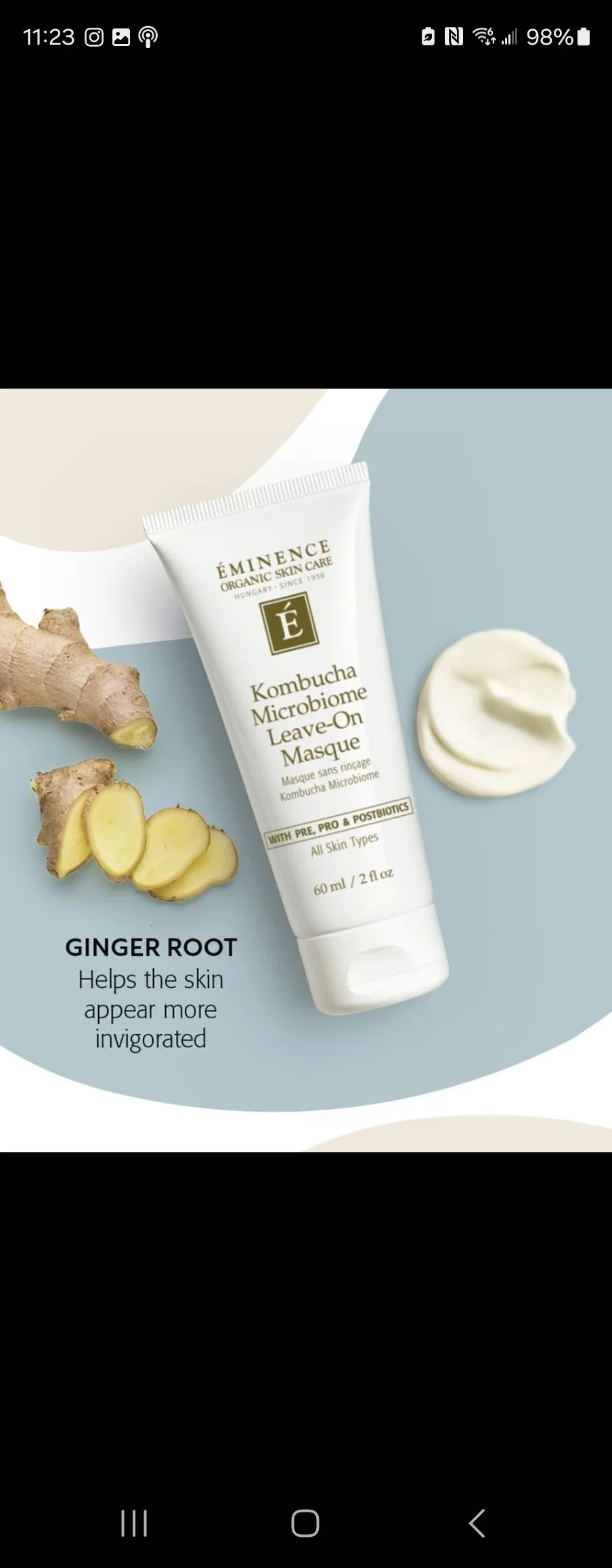Kombucha Microbiome Leave-On Masque