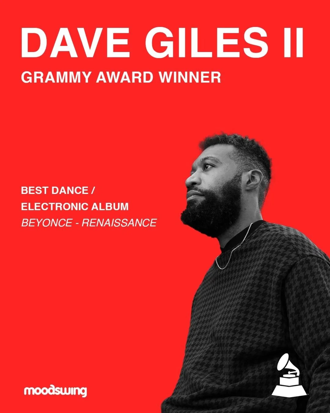 Dave Giles II 🏆 Grammy Winner: Best Dance / Electronic Album Beyonce - Renaissance