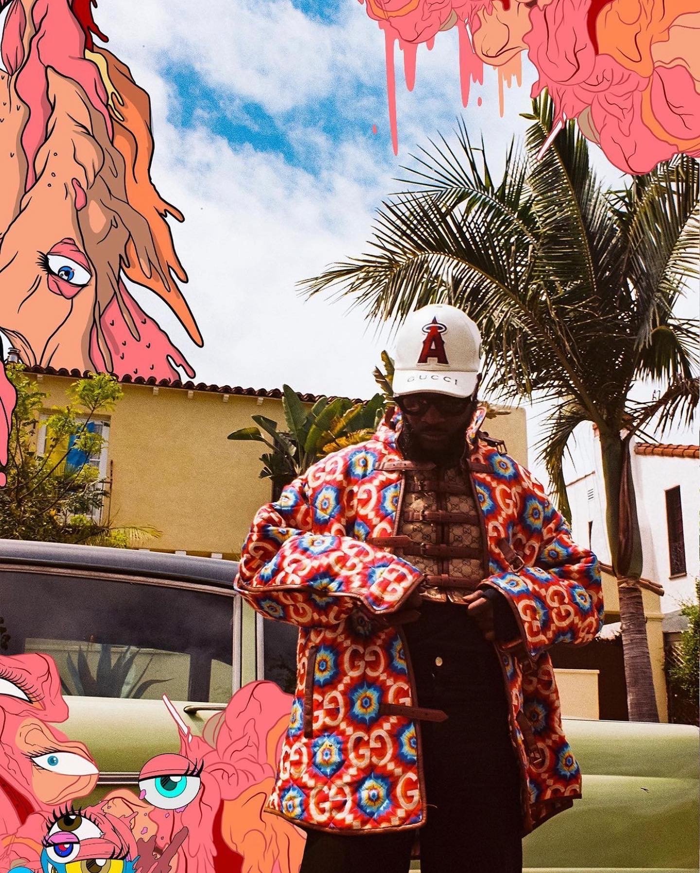 Gianni Lee for Gucci x MLB x Alessandro Michele