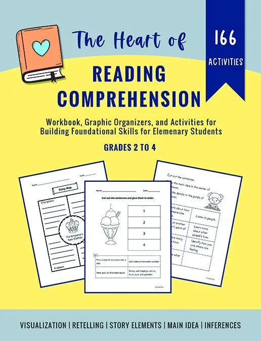 Cover of a book entitled The Heart of Reading Comprehension