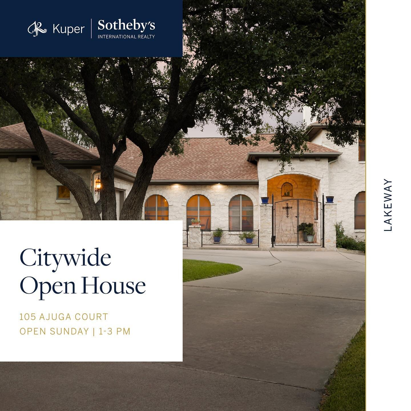 Price Drop 💫
Open House 🏡
Come by and check out 105 Ajuga Ct in Old Lakeway today from 1:00-3:00. Located in one of the most sought after areas of #lakeway  on a quiet cul-de-sac. 

𝐎𝐟𝐟𝐞𝐫𝐞𝐝 𝐚𝐭 $𝟕𝟗𝟗,𝟎𝟎𝟎
Exclusively listed and marketed