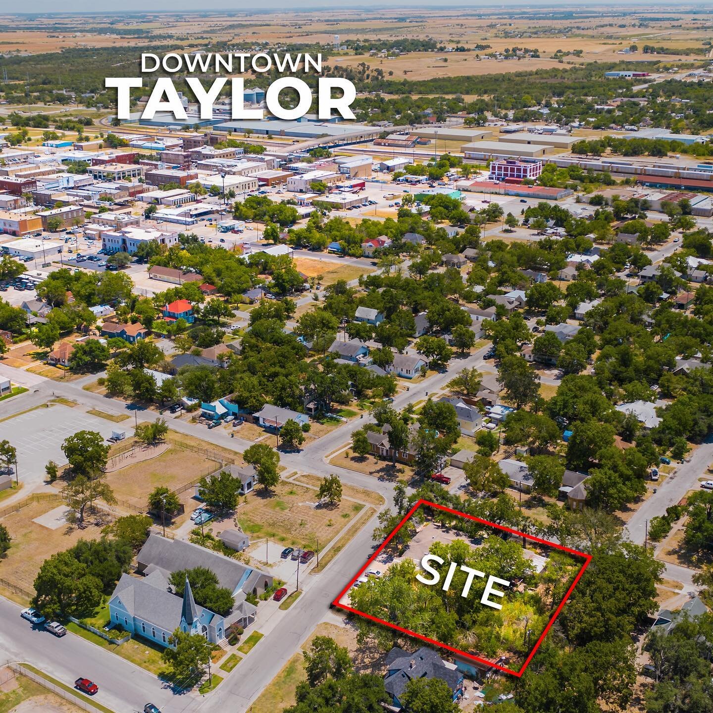 Let&rsquo;s talk Sixth and Davis in Taylor, Texas! 

Imagine... quite possibly the most desirable business location in the Historical destination of Taylor, Texas. With upcoming Samsung manufacturing facilities and massive residential infrastructures