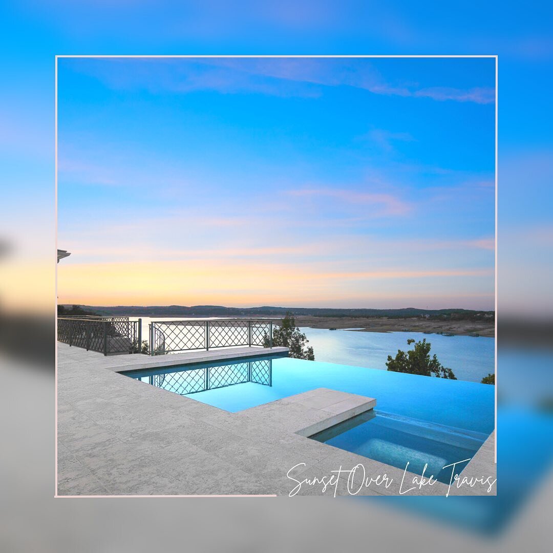 Sunsets over #laketravis from the Boho Lakehouse are nothing short of #spectacular 🤩
&mdash;
For those who value the unique... Few
opportunities present themselves for such a rare gem to the Lake Travis landscape. Swanky allure promotes the sense of