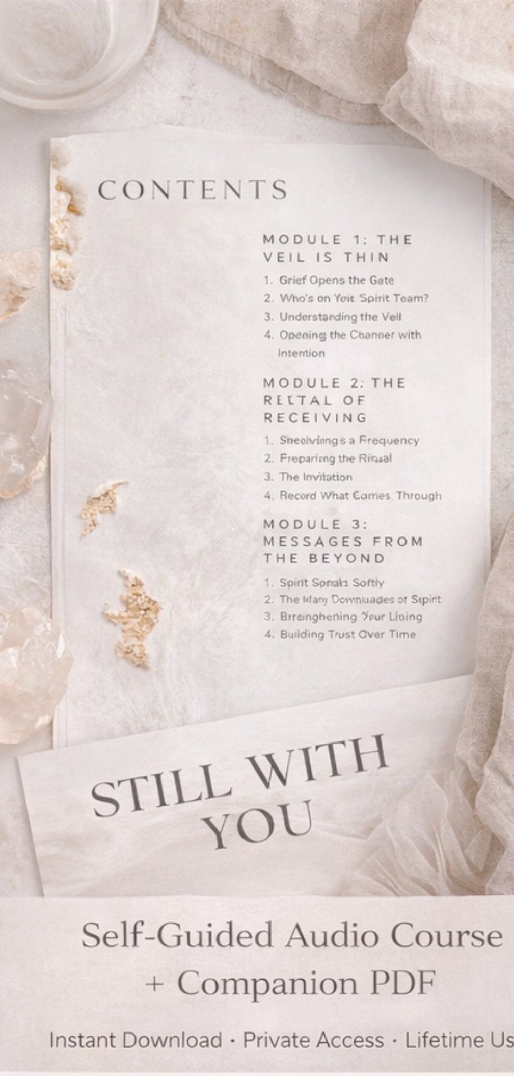 Still With You - A Grief & Spirit Connection Audio Journey