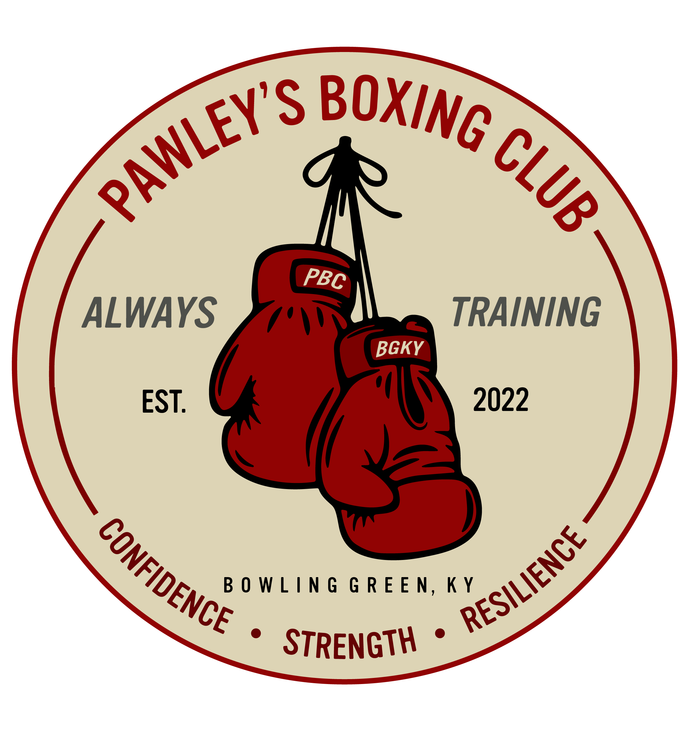 Pawley's Boxing Club Logo Design