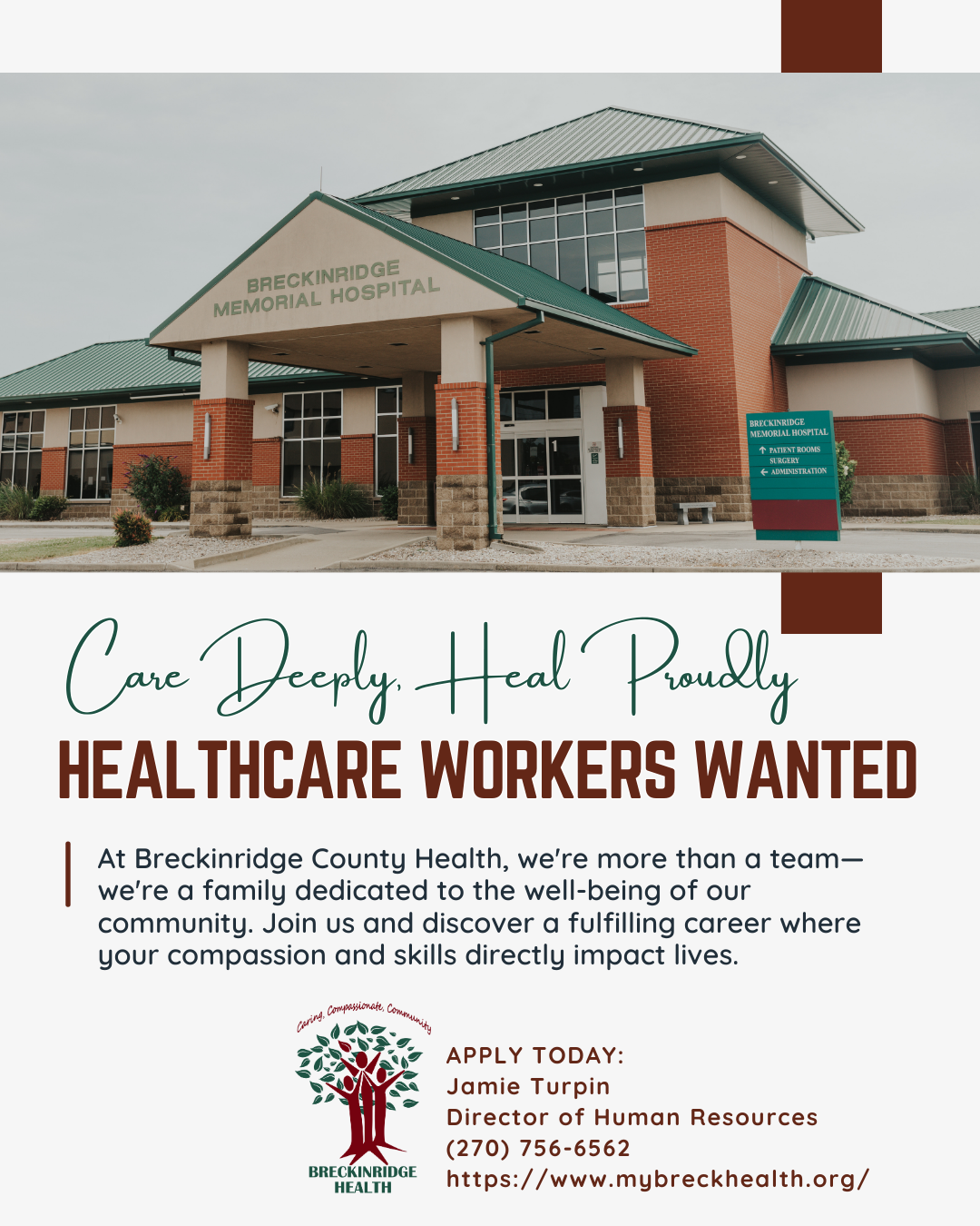 Breckinridge Memorial Hospital Promotional Ad 3