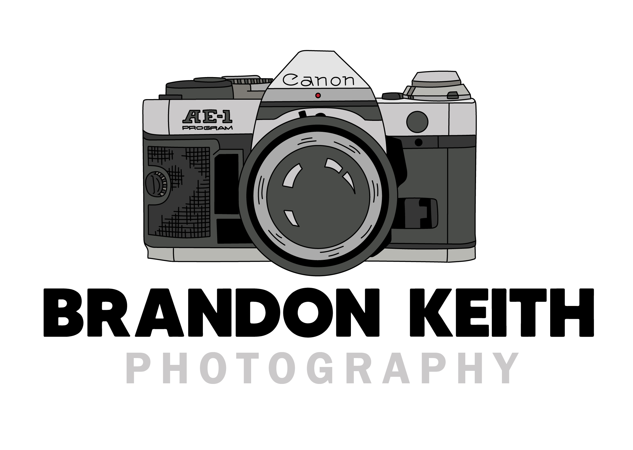 Brandon Keith Photography Logo Rendition 1