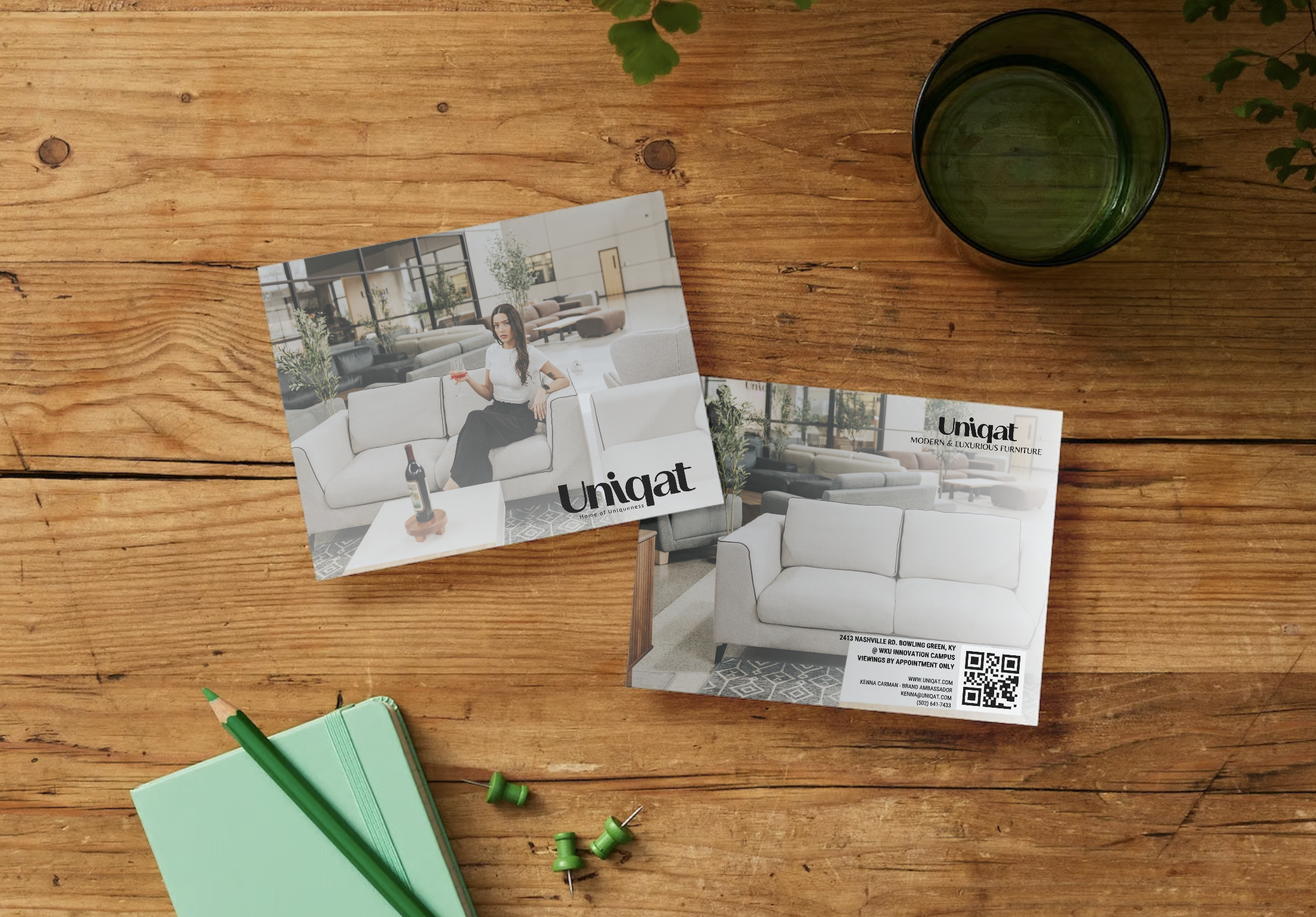 Uniqat Promotional Handout Design 3