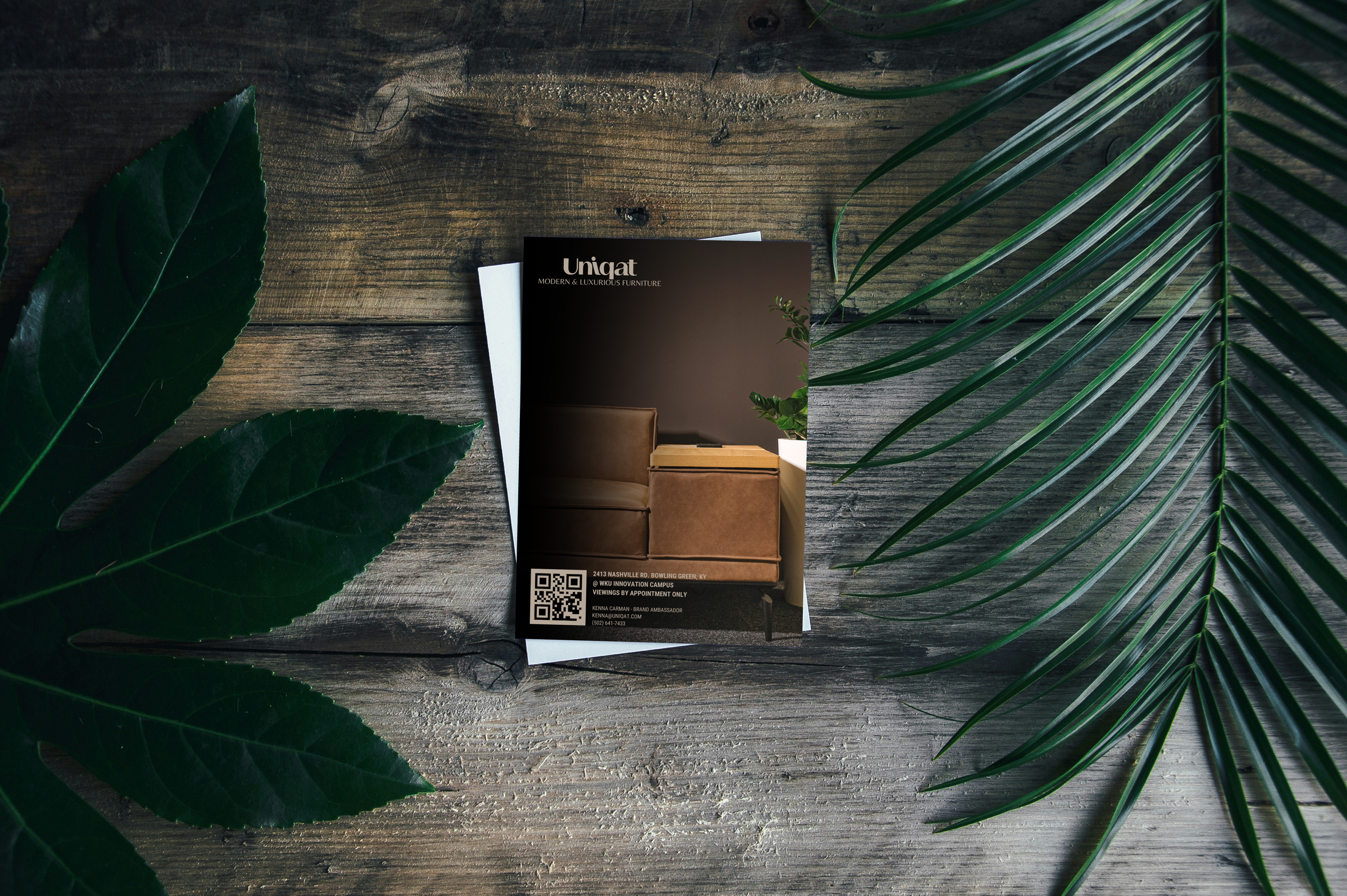 Uniqat Promotional Handout Design 1